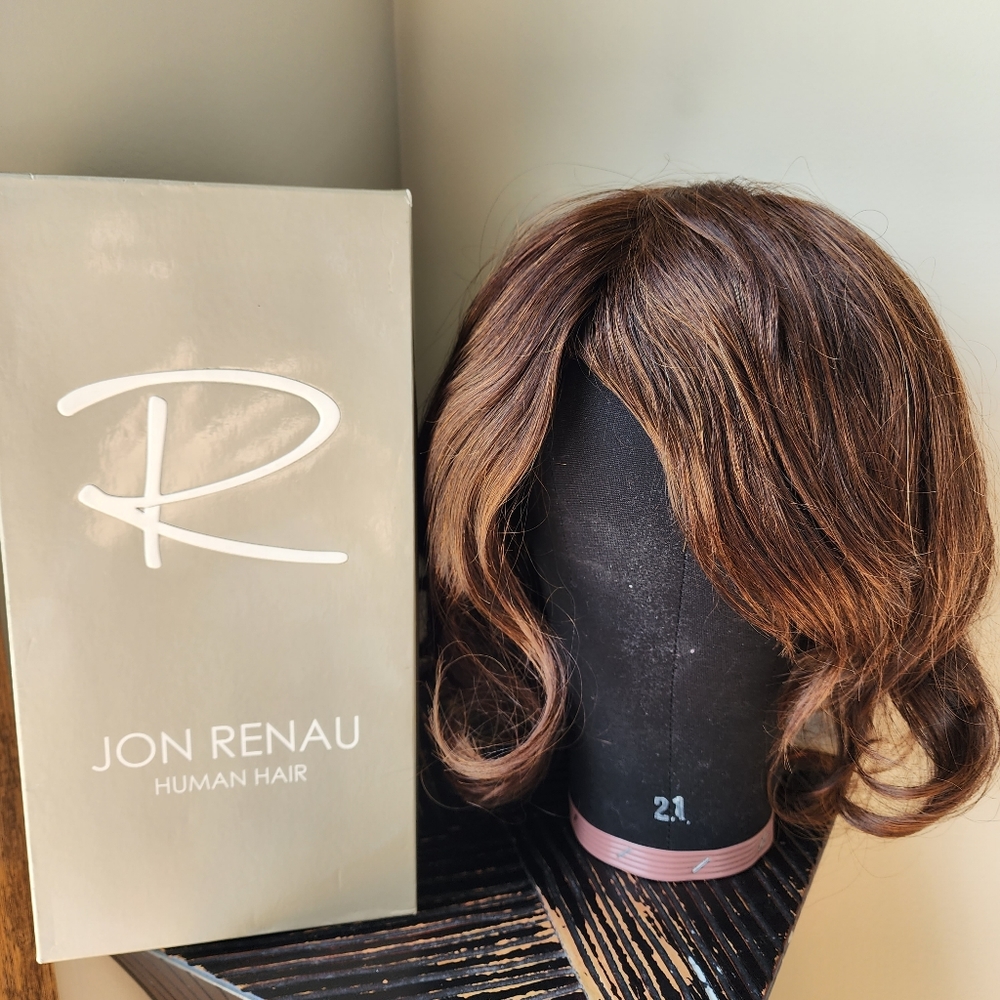 Jon Renau Human Hair Wig Monafilament Hand Tied Luxury